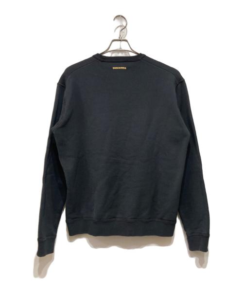 DSQUARED2（ディースクエアード）DSQUARED2 (ディースクエアード) Icon  Sweater ブラック サイズ:Mの古着・服飾アイテム
