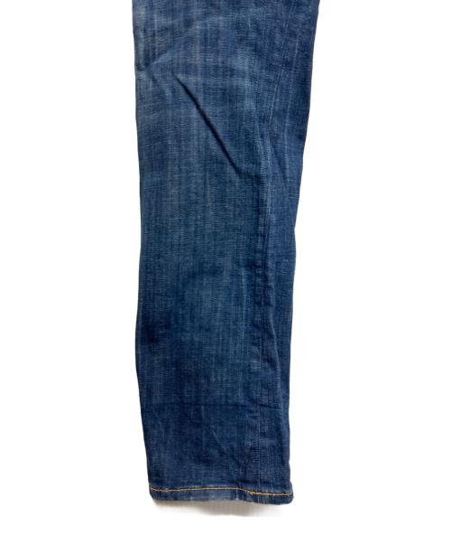 DSQUARED2（ディースクエアード）DSQUARED2 (ディースクエアード) Tidy Biker Jeans インディゴ サイズ:44の古着・服飾アイテム