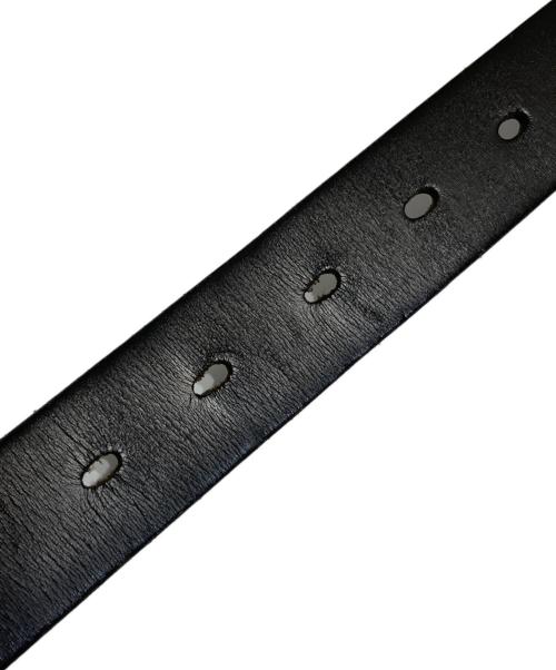 BURBERRY BLACK LABEL（バーバリーブラックレーベル）BURBERRY BLACK LABEL (バーバリーブラックレーベル) ロゴバックルベルト ブラックの古着・服飾アイテム