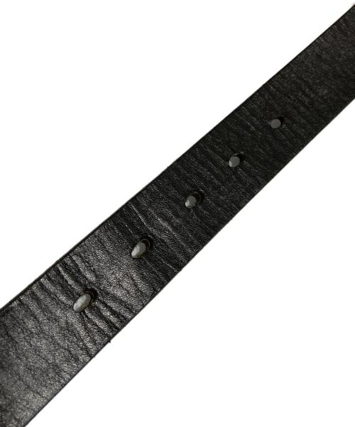 BURBERRY BLACK LABEL（バーバリーブラックレーベル）BURBERRY BLACK LABEL (バーバリーブラックレーベル) ロゴバックルベルト ブラックの古着・服飾アイテム