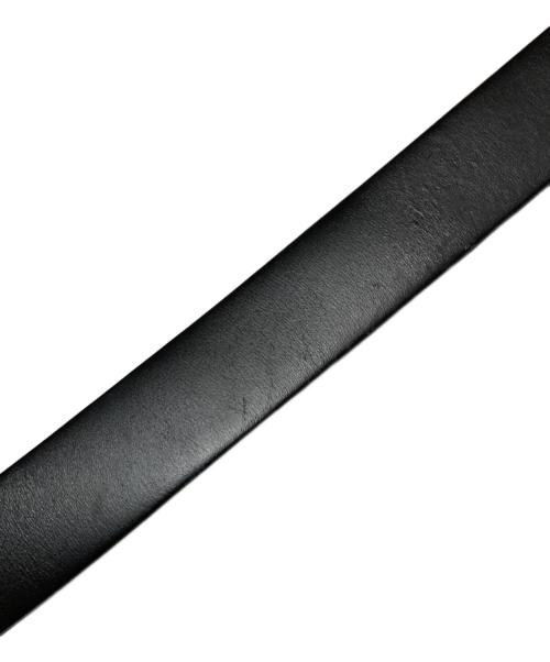 BURBERRY BLACK LABEL（バーバリーブラックレーベル）BURBERRY BLACK LABEL (バーバリーブラックレーベル) ロゴバックルベルト ブラックの古着・服飾アイテム