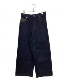 MAISON SPECIAL（メゾンスペシャル）の古着「Sea Island Cotton Selvage Denim Pants」｜インディゴ