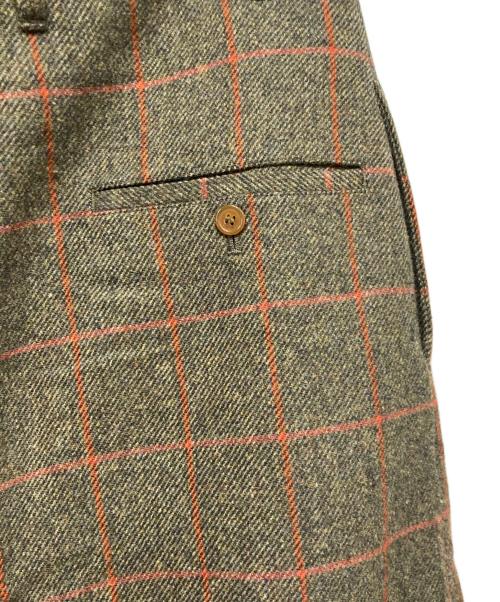 Vivienne Westwood man（ヴィヴィアン ウェストウッド マン）Vivienne Westwood man (ヴィヴィアン ウェストウッド マン) チェックサルエルパンツ グリーン サイズ:44の古着・服飾アイテム
