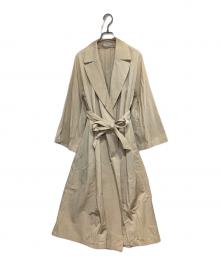 Rouge vif（ルージュヴィフ）の古着「ナイロンコート」｜ベージュ