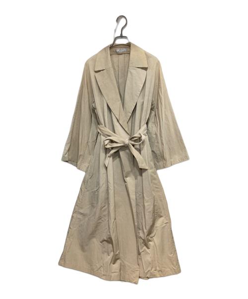 Rouge vif（ルージュヴィフ）Rouge vif (ルージュヴィフ) ナイロンコート ベージュ サイズ:記載無しの古着・服飾アイテム