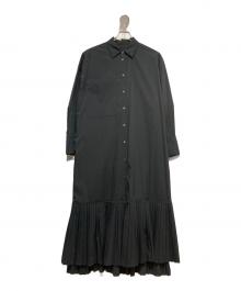 ADORE（アドーア）の古着「ポリエステルパラシュートクロスワンピース」｜ブラック