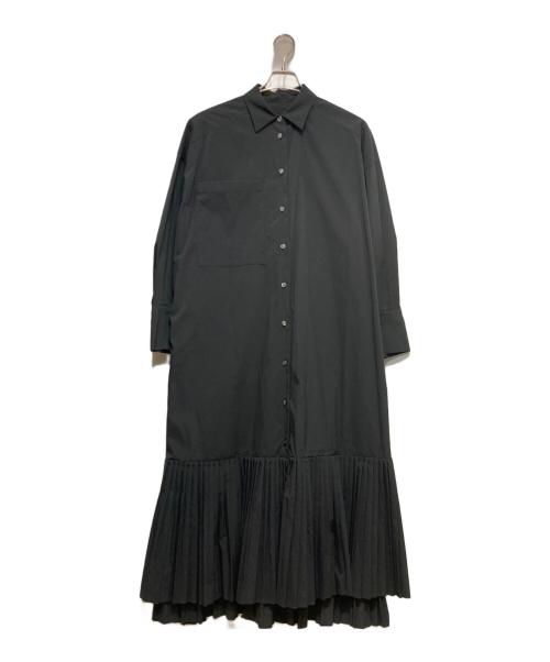 ADORE（アドーア）ADORE (アドーア) ポリエステルパラシュートクロスワンピース ブラック サイズ:38の古着・服飾アイテム