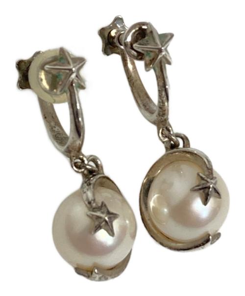 STAR JEWELRY（スタージュエリー）STAR JEWELRY (スタージュエリー) PEARL STAR PLANET シルバー×アイボリーの古着・服飾アイテム