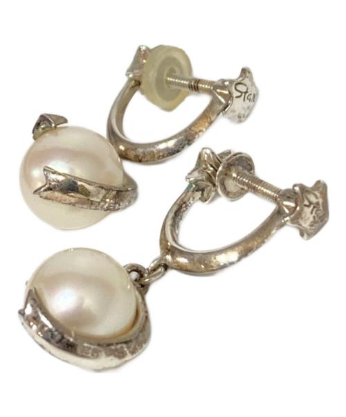 STAR JEWELRY（スタージュエリー）STAR JEWELRY (スタージュエリー) PEARL STAR PLANET シルバー×アイボリーの古着・服飾アイテム