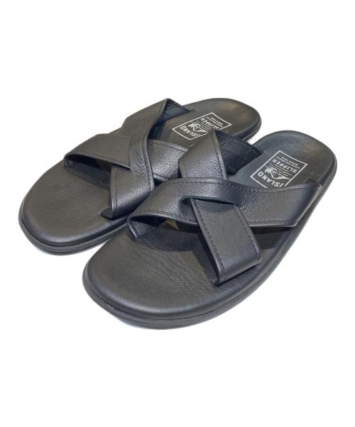 ISLAND SLIPPER（アイランドスリッパ）ISLAND SLIPPER (アイランドスリッパ) リゾートサンダル ブラック サイズ:10の古着・服飾アイテム