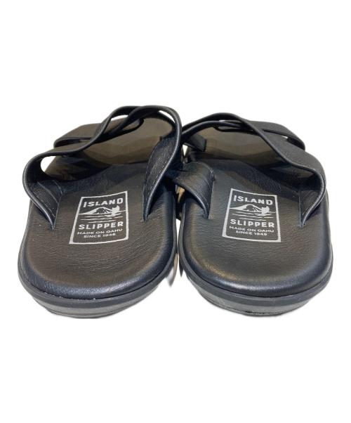 ISLAND SLIPPER（アイランドスリッパ）ISLAND SLIPPER (アイランドスリッパ) リゾートサンダル ブラック サイズ:10の古着・服飾アイテム