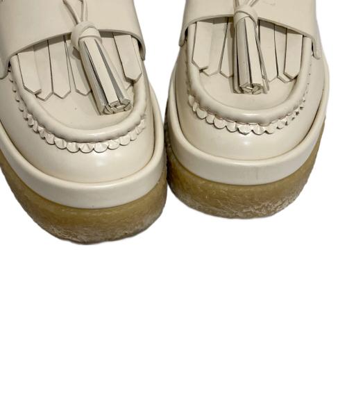 Chloe（クロエ）Chloe (クロエ) タッセルローファー アイボリー サイズ:39の古着・服飾アイテム