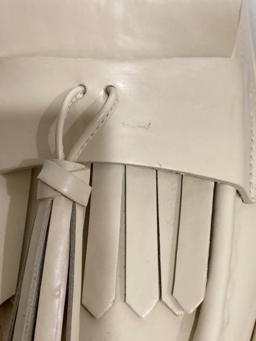 Chloe（クロエ）Chloe (クロエ) タッセルローファー アイボリー サイズ:39の古着・服飾アイテム