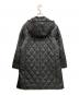 J.PRESS (ジェイプレス) コンパクトタフタキルティング フーデッド コート ブラック サイズ:9：12000円