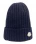 MONCLER（モンクレール）の古着「ジーニアス ニット帽」｜ネイビー