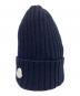 MONCLER (モンクレール) HYKE (ハイク) ジーニアス ニット帽 ネイビー：18000円