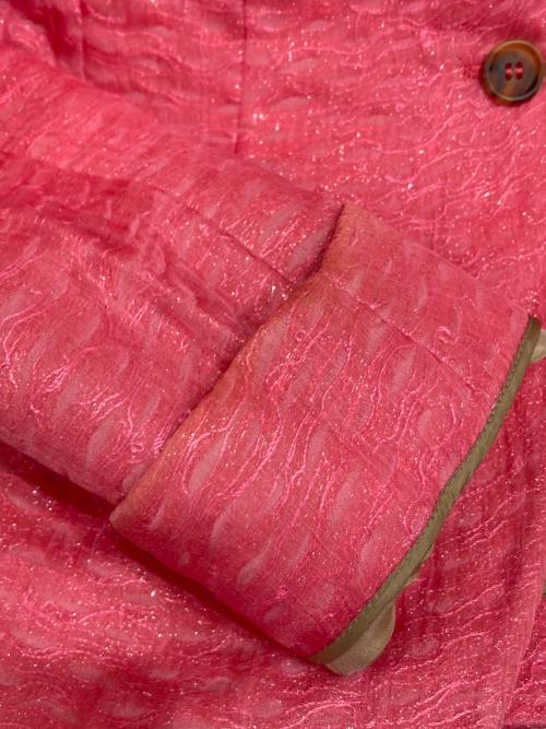 MIU MIU（ミュウミュウ）MIU MIU (ミュウミュウ) セットアップ ライトピンク サイズ:JK:36/PT:38の古着・服飾アイテム