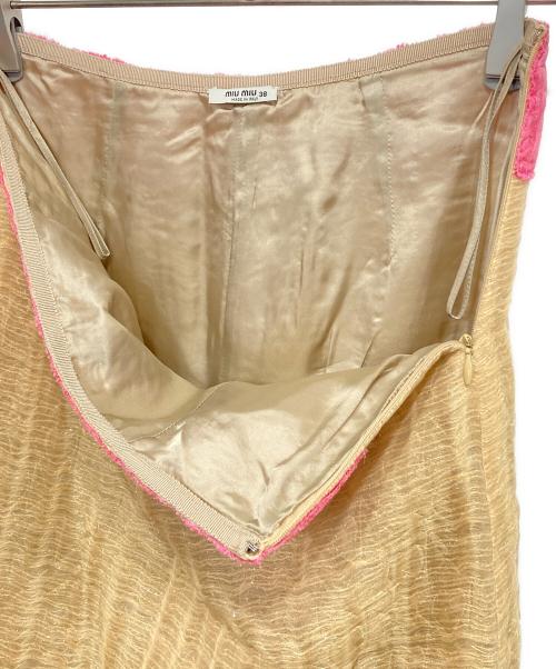 MIU MIU（ミュウミュウ）MIU MIU (ミュウミュウ) セットアップ ライトピンク サイズ:JK:36/PT:38の古着・服飾アイテム