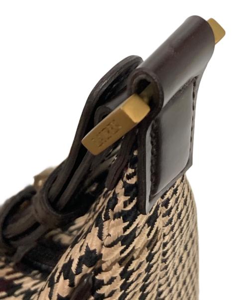 LAUREN RALPH LAUREN（ローレンラルフローレン）LAUREN RALPH LAUREN (ローレンラルフローレン) ワンショルダーバッグ ブラウンの古着・服飾アイテム