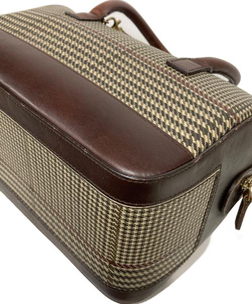 LAUREN RALPH LAUREN（ローレンラルフローレン）LAUREN RALPH LAUREN (ローレンラルフローレン) 2WAYショルダーボストンバッグ ブラウンの古着・服飾アイテム