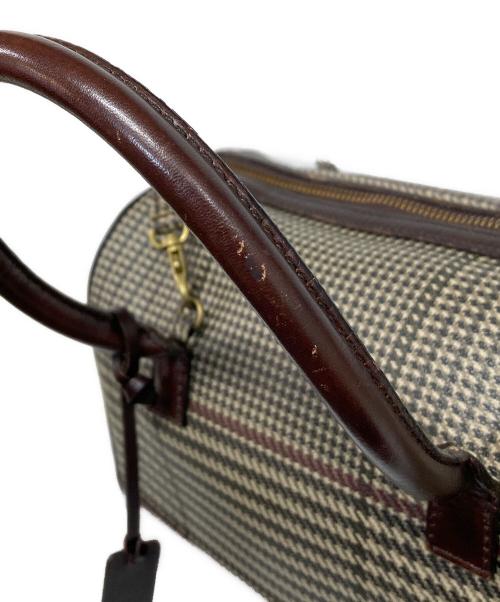 LAUREN RALPH LAUREN（ローレンラルフローレン）LAUREN RALPH LAUREN (ローレンラルフローレン) 2WAYショルダーボストンバッグ ブラウンの古着・服飾アイテム