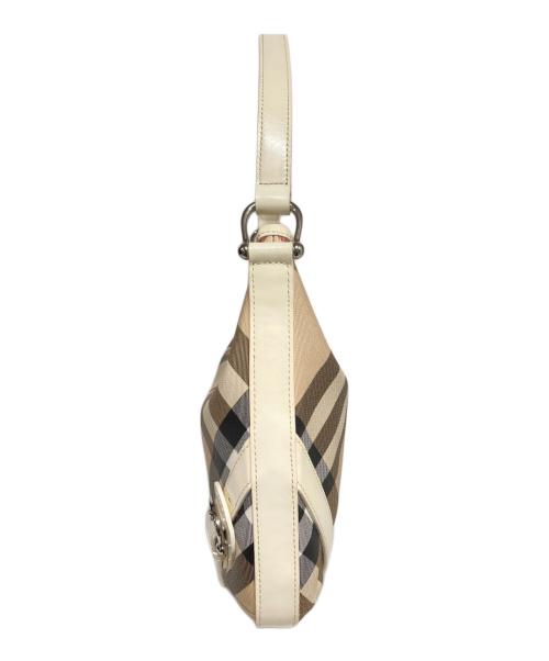 BURBERRY（バーバリー）BURBERRY (バーバリー) ノバチェックワンショルダーバッグ ベージュの古着・服飾アイテム