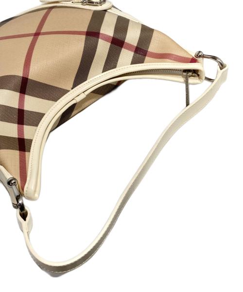 BURBERRY（バーバリー）BURBERRY (バーバリー) ノバチェックワンショルダーバッグ ベージュの古着・服飾アイテム