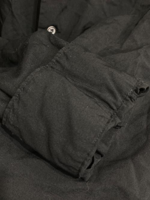 COMME des GARCONS COMME des GARCON（コムデギャルソンコムデギャルソン）COMME des GARCONS COMME des GARCON (コムデギャルソンコムデギャルソン) フリルセーラーシャツ ブラック サイズ:Mの古着・服飾アイテム