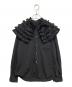 COMME des GARCONS COMME des GARCON（コムデギャルソンコムデギャルソン）の古着「フリルセーラーシャツ」｜ブラック