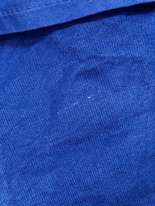 TAO COMME des GARCONS（タオ コムデギャルソン）TAO COMME des GARCONS (タオ コムデギャルソン) 製品染ギャザーブラウス ブルー サイズ:Ｍの古着・服飾アイテム