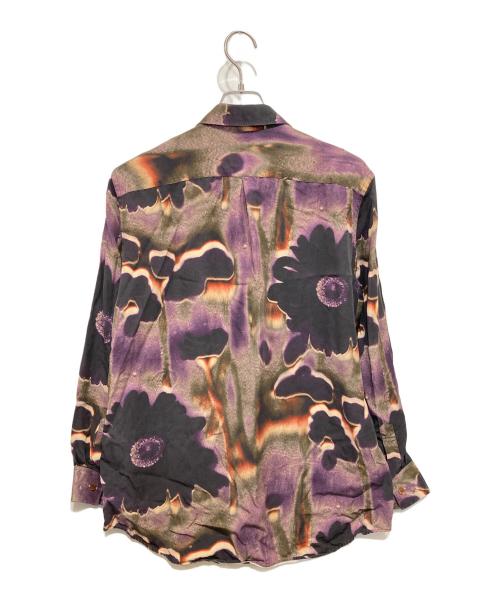PAUL SMITH（ポールスミス）Paul Smith (ポールスミス) “Field Flowers” オールオーバープリントシャツ パープル サイズ:X LARGEの古着・服飾アイテム