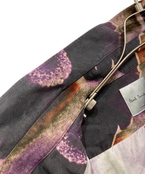 PAUL SMITH（ポールスミス）Paul Smith (ポールスミス) “Field Flowers” オールオーバープリントシャツ パープル サイズ:X LARGEの古着・服飾アイテム