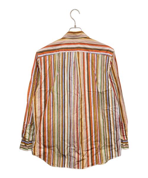 PAUL SMITH（ポールスミス）PAUL SMITH (ポールスミス) 'Painted Signature Stripe' シャツ マルチカラー サイズ:X LARGEの古着・服飾アイテム