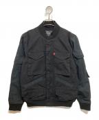 LEVI'Sリーバイス）の古着「4ポケットファティーグジャケット」｜ブラック