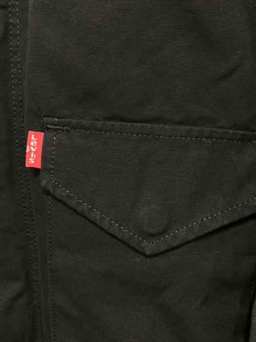 LEVI'S（リーバイス）LEVI'S (リーバイス) 4ポケットファティーグジャケット ブラック サイズ:Sの古着・服飾アイテム