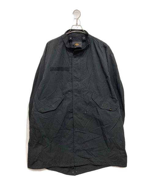 ALPHA（アルファ）ALPHA (アルファ) M-65 COAT ブラック サイズ:Lの古着・服飾アイテム