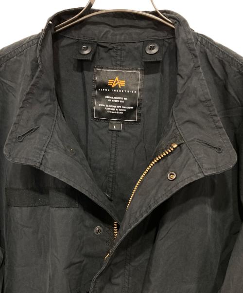 ALPHA（アルファ）ALPHA (アルファ) M-65 COAT ブラック サイズ:Lの古着・服飾アイテム