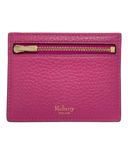 MULBERRY（マルベリー）MULBERRY (マルベリー) パスケース ショッキングピンクの古着・服飾アイテム