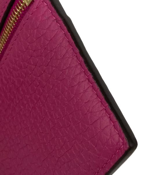 MULBERRY（マルベリー）MULBERRY (マルベリー) パスケース ショッキングピンクの古着・服飾アイテム