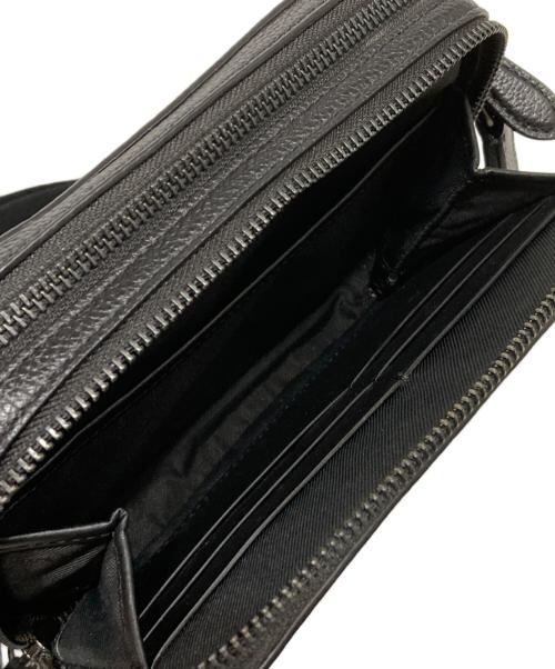 COACH（コーチ）COACH (コーチ) CHRT CR PBL LTH/チャーター クロスボディバッグ ブラックの古着・服飾アイテム