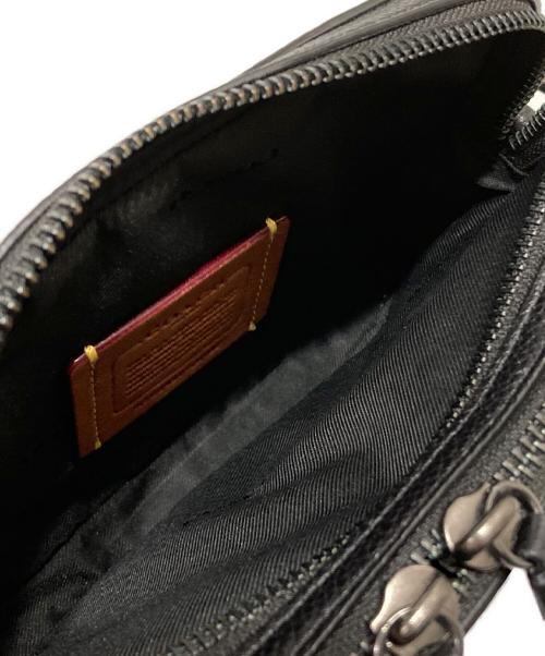 COACH（コーチ）COACH (コーチ) CHRT CR PBL LTH/チャーター クロスボディバッグ ブラックの古着・服飾アイテム