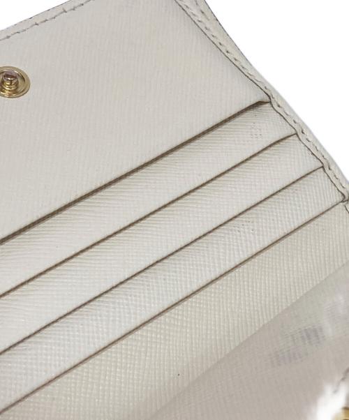 MARNI（マルニ）MARNI (マルニ) バイフォールドウォレット ピンク×ブラウンの古着・服飾アイテム