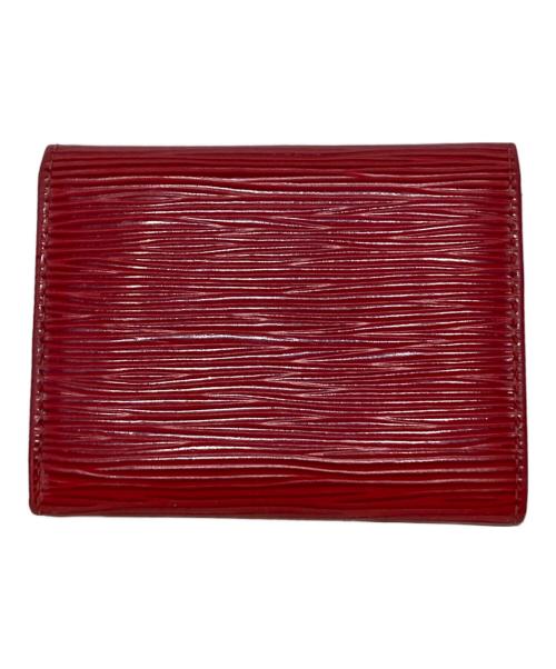 LOUIS VUITTON（ルイ ヴィトン）LOUIS VUITTON (ルイ ヴィトン) ポルトモネ サーンプル-コインケース レッドの古着・服飾アイテム