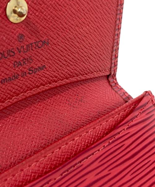 LOUIS VUITTON（ルイ ヴィトン）LOUIS VUITTON (ルイ ヴィトン) ポルトモネ サーンプル-コインケース レッドの古着・服飾アイテム