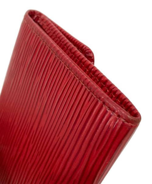 LOUIS VUITTON（ルイ ヴィトン）LOUIS VUITTON (ルイ ヴィトン) ポルトモネ サーンプル-コインケース レッドの古着・服飾アイテム