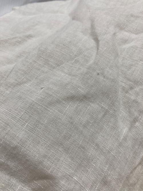 nest Robe（ネストローブ）nest Robe (ネストローブ) リネンラップカラーワンピース ベージュ サイズ:Fの古着・服飾アイテム