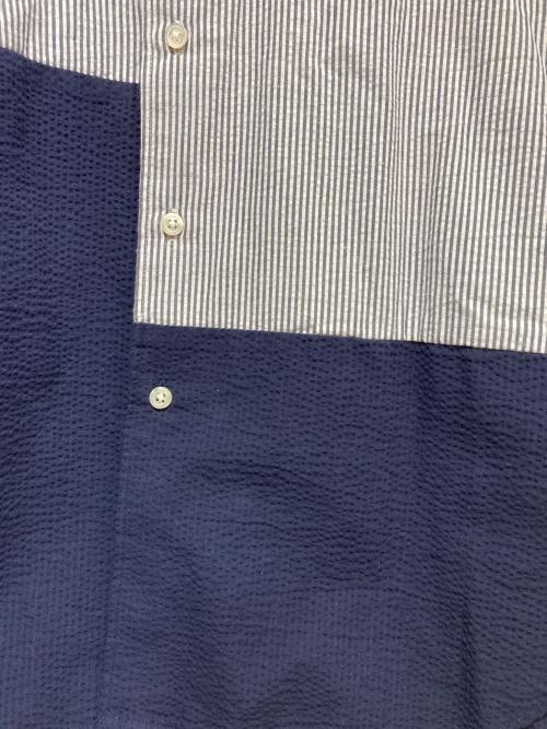 Engineered Garments（エンジニアドガーメンツ）Engineered Garments (エンジニアドガーメンツ) ストライプシャツ ホワイト×ネイビー サイズ:Sの古着・服飾アイテム