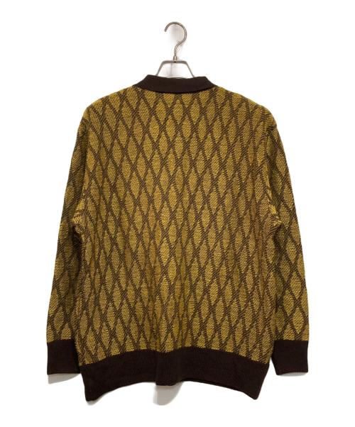 Needles（ニードルズ）Needles (ニードルズ) ニットポロシャツ ブラウン サイズ:Mの古着・服飾アイテム