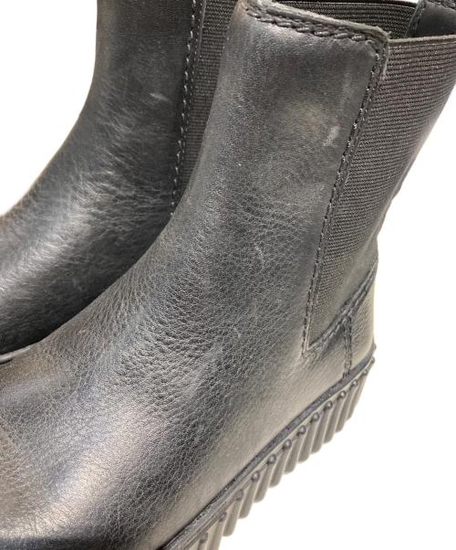 CLARKS（クラークス）CLARKS (クラークス) Torhill Maple サイドゴアブーツ ブラック サイズ:22.5の古着・服飾アイテム