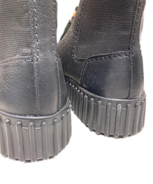 CLARKS（クラークス）CLARKS (クラークス) Torhill Maple サイドゴアブーツ ブラック サイズ:22.5の古着・服飾アイテム